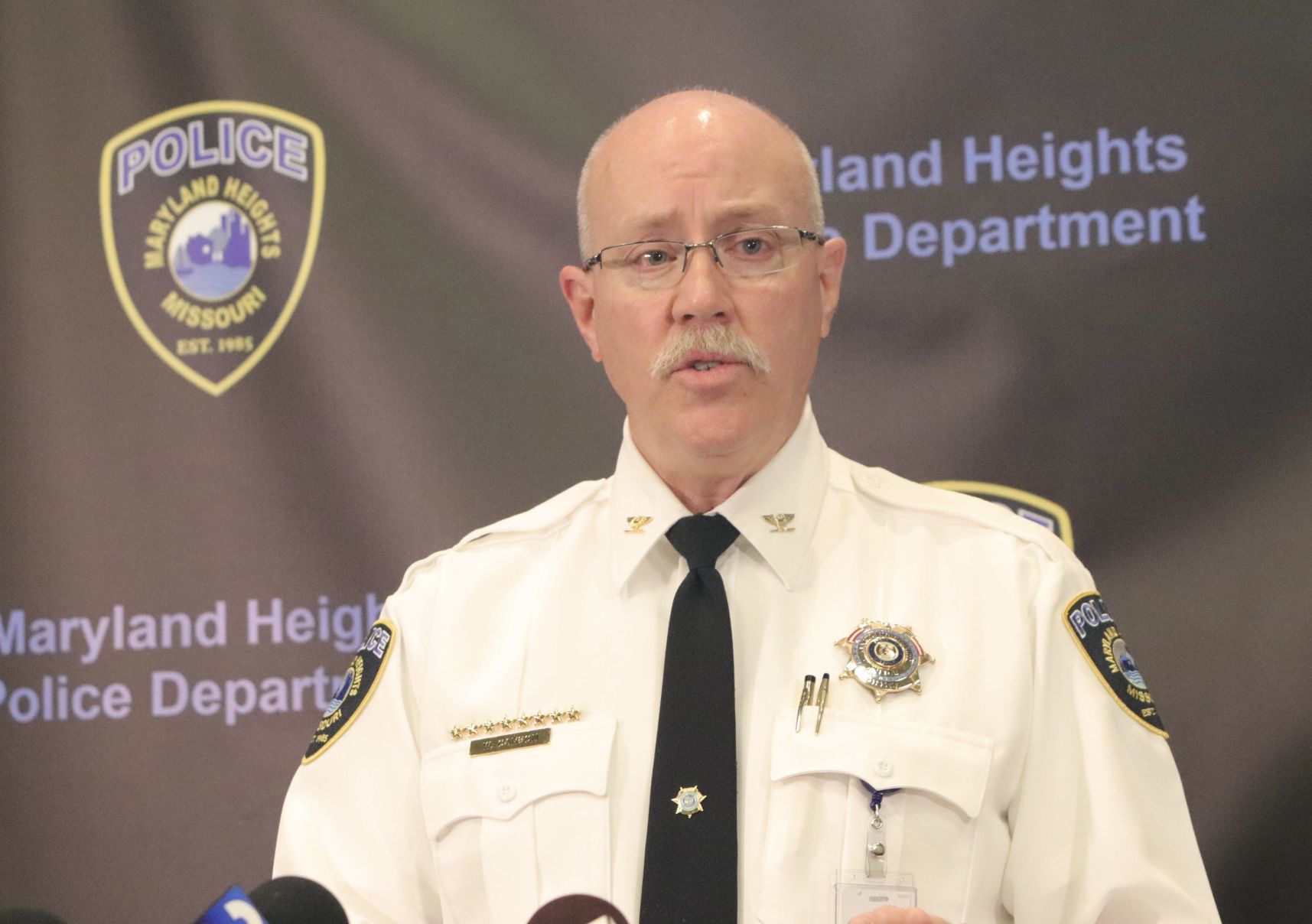 Maryland Heights Chief of Police Bill Carson